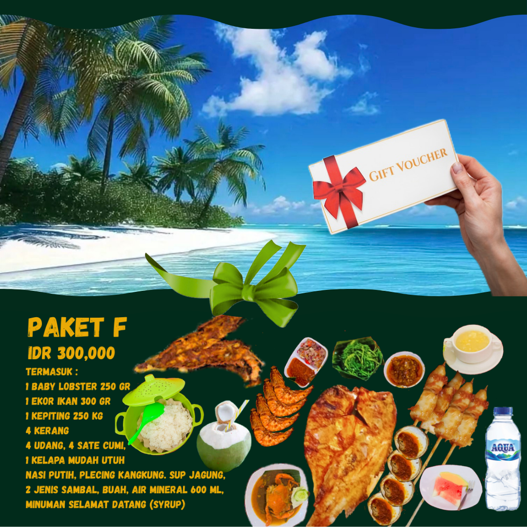Voucher Makan Murah Resto Pantai Jimbaran